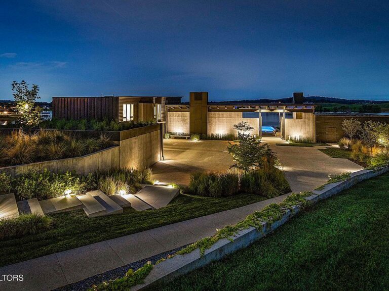Step Inside This $8.8M Modern Architectural Marvel with Endless Lake Views