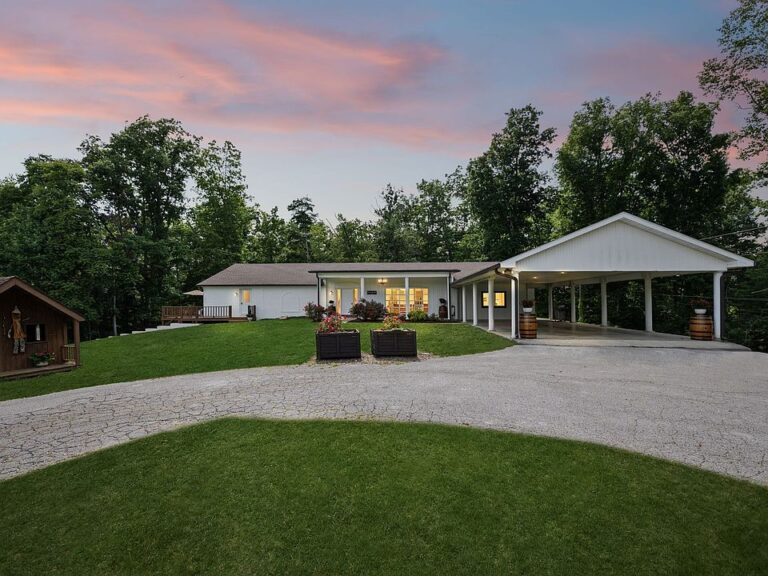 Ultimate 96-Acre Homestead: 3 Renovated Homes, Deep Spring Pond, & Massive Metal Shop