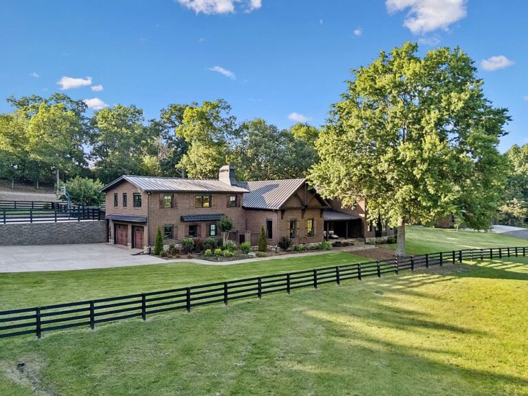 Massive 11-acre equestrian estate with private pond! Over 11 acres in Nolensville, TN. Built in 1971. $5,875,000